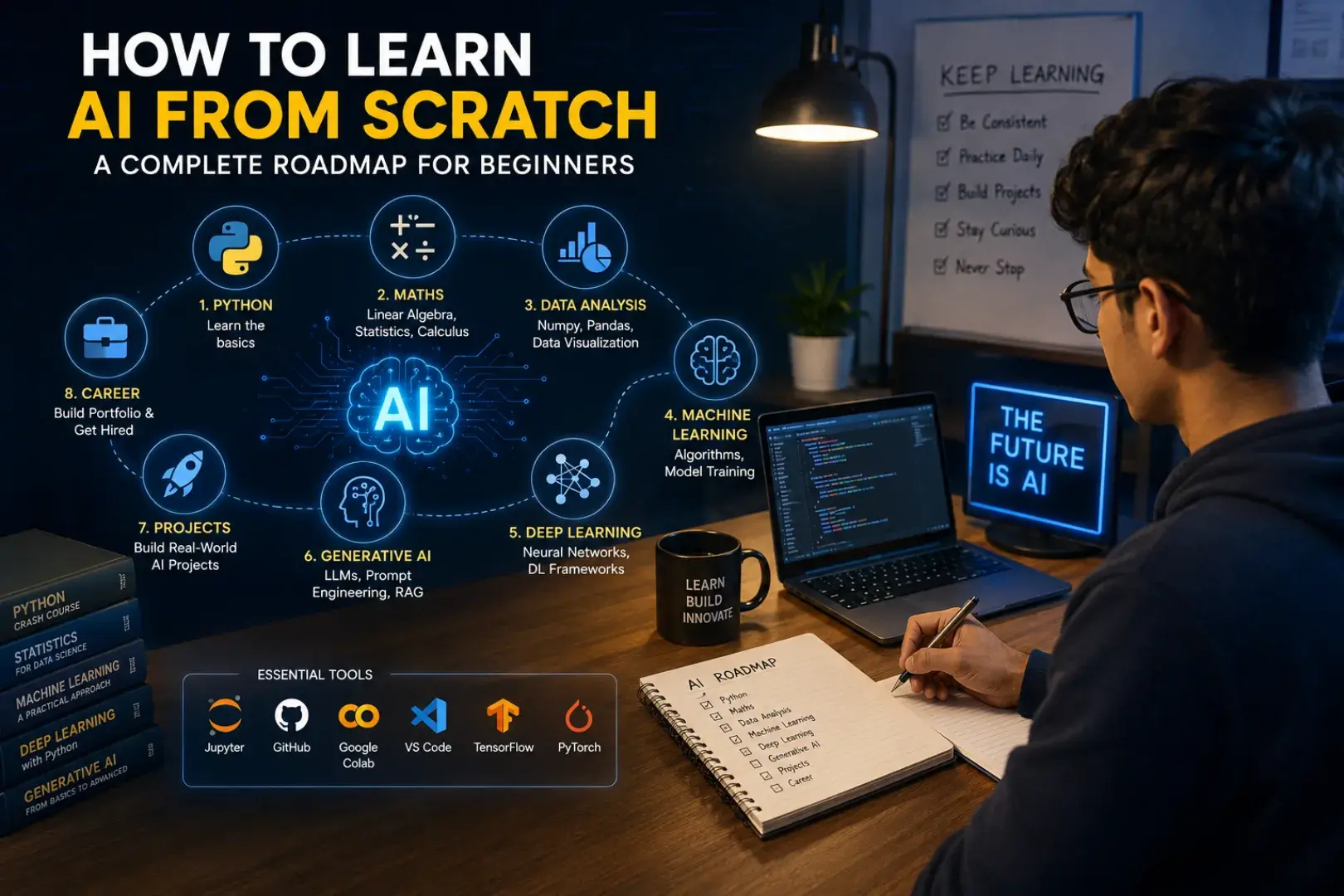 How to Learn AI from Scratch
