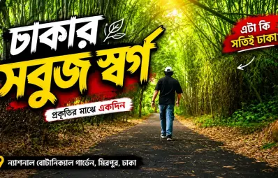 ঢাকার বুকে এক টুকরো সবুজ স্বর্গ: ন্যাশনাল বোটানিক্যাল গার্ডেন!